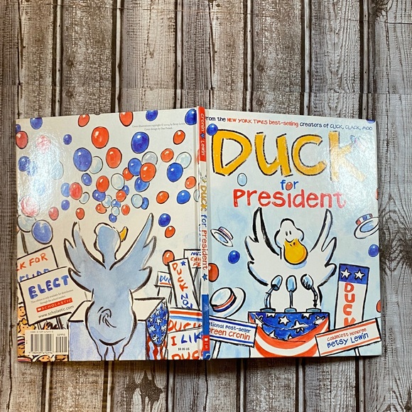 5/$10 Kids Picture Book | Duck for President by Doreen Cronin - Picture 4 of 7